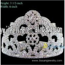 Bridal Wedding Party Pageant Crystal Tiara Crown